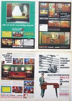 50+ vintage advertenties reclames meubels en interieur 67-69, Verzamelen, Verzenden, Gebruikt