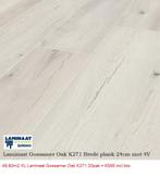 49,80m2 XL Laminaat Gossamer Oak K271 24cm bred 20pak = €595, Huis en Inrichting, Stoffering | Vloerbedekking, Nieuw, Grijs, 75 m² of meer