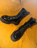 Jadon HI Rainbow lak platform laarzen, Kleding | Dames, Schoenen, Zwart, Ophalen of Verzenden, Dr. Martens, Gedragen