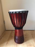 Djembe 12” Origins Wood Afrikaanse trommel met hoes draagtas, Trommel, Zo goed als nieuw, Ophalen