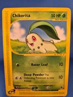 Chikorita 100/165 - Expedition Base Set, Hobby en Vrije tijd, Verzamelkaartspellen | Pokémon, Verzenden, Gebruikt