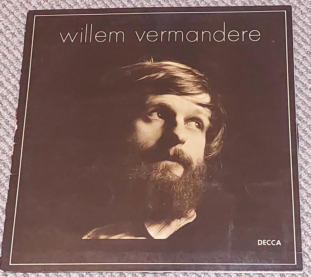 LP willem vermandere, Cd's en Dvd's, Ophalen of Verzenden, Gebruikt, 12 inch, Levenslied of Smartlap