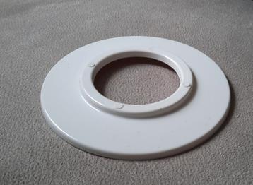 Badkamer plafondplaat centraaldoos 138x62mm wit beschikbaar voor biedingen