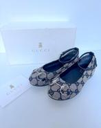 GUCCI blauw monogram horse-bit KIDS balleriana's Maat 28, Meisje, Gucci, Schoenen, Ophalen of Verzenden