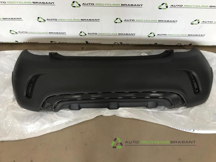 Achterbumper van een Opel Karl, Auto-onderdelen, Carrosserie en Plaatwerk, Gebruikt, -, -, Ophalen of Verzenden