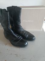 Santoni.Bont gevoerde leren laarzen., Ophalen of Verzenden, Gedragen, Bruin, Boots