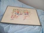 Marathon Jos de Beer 137/250 1989 70x50 cm met certificaat, Ophalen of Verzenden