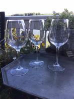 3 Grote wijn glazen op voet. Rosenthal, ik denk kristal glas, Ophalen of Verzenden
