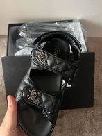 Chanel sandalen maat 37, Zwart, Nieuw, Chanel, Sandalen of Muiltjes