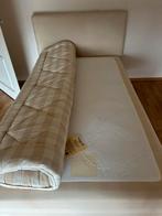 Hastens boxspring 1 persoons, Huis en Inrichting, Slaapkamer | Bedden, Ophalen, 90 cm, Eenpersoons, Zo goed als nieuw