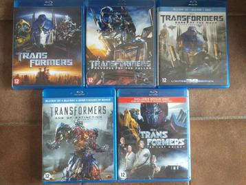 Transformers 1 t/m 5 Set 4 Bluray beschikbaar voor biedingen