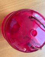 Rode plastic wol houder/brei accessoire, Ophalen, Gebruikt, Breien, Wol of Garen