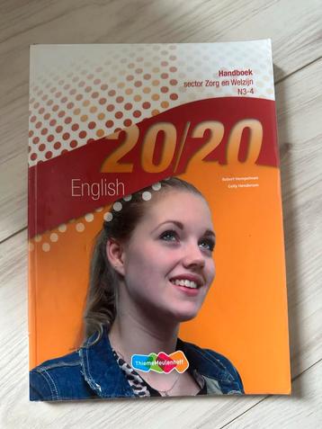 20/20 English Handboek Zorg en Welzijn N3-4 beschikbaar voor biedingen