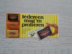 sticker ALLEMANS TABAK half zware shag, Ophalen of Verzenden, Zo goed als nieuw, Merk