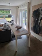 Werk/sitetable design blad licht golvend., Huis en Inrichting, Tafels | Sidetables, Ophalen, Design, 200 cm of meer, Zo goed als nieuw