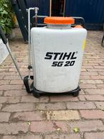 Stihl SG 20 Rugspuit, Tuin en Terras, Bestrijdingsmiddelen, Ophalen, Gebruikt, Onkruidbestrijding