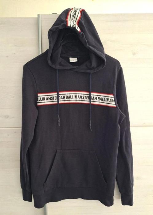 Amsterdam Ballin Hoodie - Zwart - Maat S, Kleding | Heren, Truien en Vesten, Zo goed als nieuw, Maat 46 (S) of kleiner, Zwart