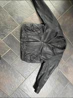 Leren jas - Maat 58, Kleding | Heren, Jassen | Zomer, Ophalen of Verzenden, Gedragen, Maat 56/58 (XL), Zwart