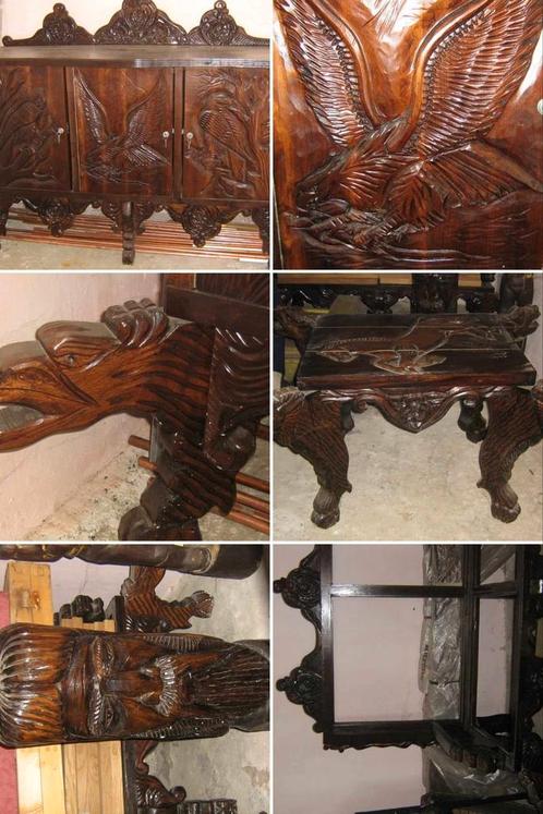 Handgemaakte meubels, Antiek en Kunst, Antiek | Meubels | Kasten, Ophalen of Verzenden