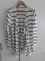 Vero Moda Beige/Blauw Gestreept Vest Maat XL, Vero Moda, Maat 46/48 (XL) of groter, Gedragen, Verzenden