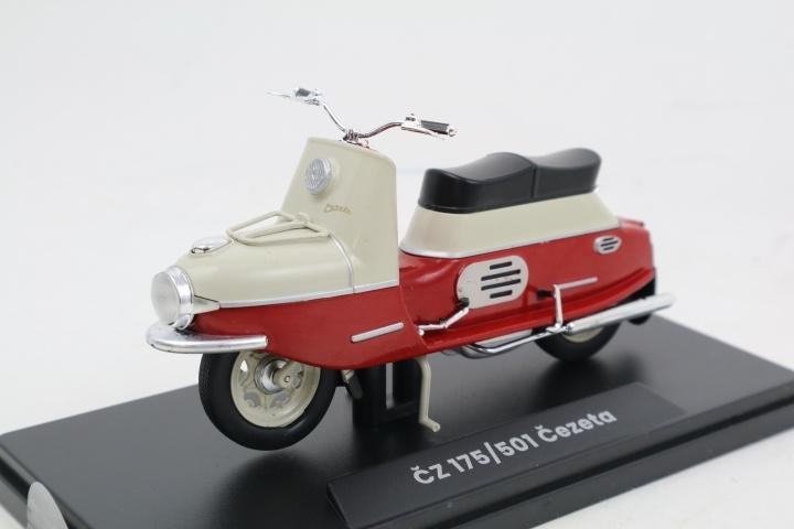 1:18  ČZ 175/501 Čezeta 1957-64  -  Abrex, Overige merken, -, Info@bram-modelcars.nl, Nieuw