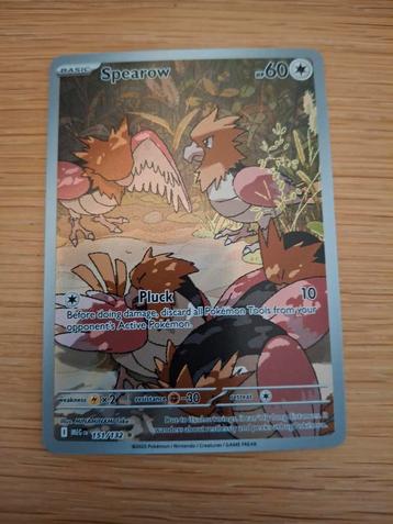 Spearow 151 Mega Evolution Kaart beschikbaar voor biedingen