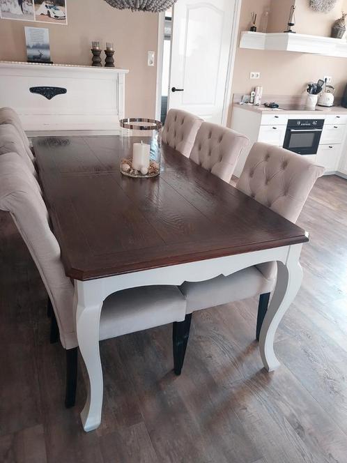 la premiere eettafel en salontafel, Huis en Inrichting, Complete eetkamers, Gebruikt, Ophalen