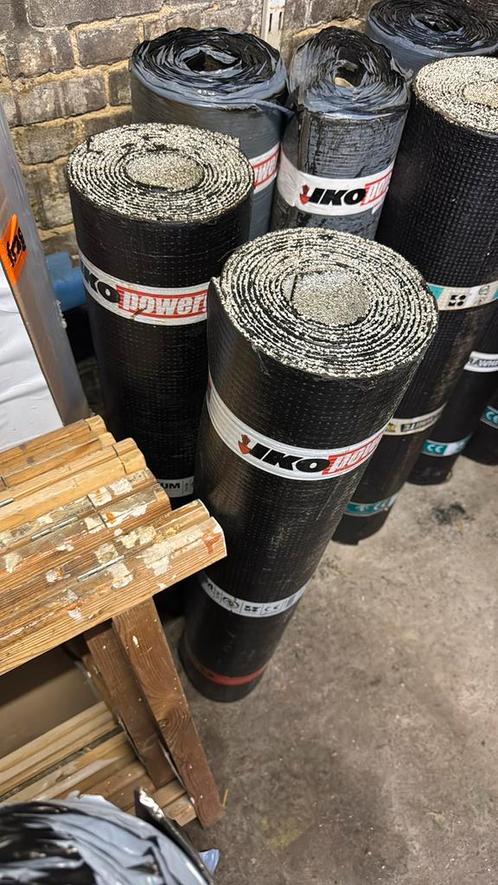 Rollen dakbedekking bitummen nieuw met leislag of zonder, Doe-het-zelf en Verbouw, Dakpannen en Dakbedekking, Nieuw, Dakleer, Overige materialen