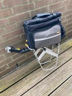 Topeak (afneembare) bagagedrager plus tas, Ophalen of Verzenden, Gebruikt