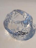 Kosta Boda snowball waxinelicht Ann Warff / H 8,5 cm, Antiek en Kunst, Ophalen