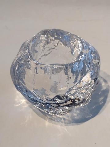 Kosta Boda snowball waxinelicht Ann Warff / H 8,5 cm beschikbaar voor biedingen