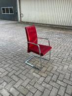 Luxe leren stoelen, Huis en Inrichting, Drie, Leer, Ophalen of Verzenden, Zo goed als nieuw