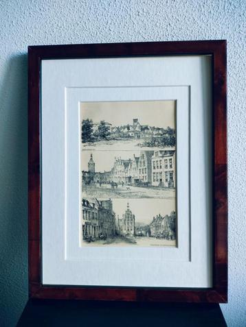 Craandijk Litho Culemborg Stadhuis Lanksmerschepoort 1880 41 beschikbaar voor biedingen