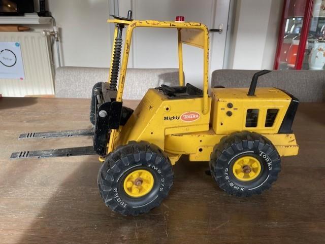 Mighty Tonka vorkheftruck, Verzamelen, Speelgoed, Gebruikt, Ophalen of Verzenden