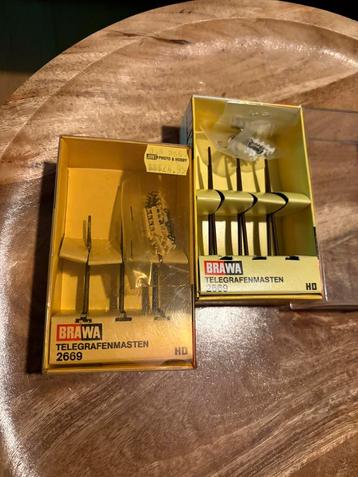 Brawa 2669 Telegraaf masten nieuw. beschikbaar voor biedingen