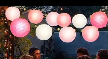 Lampionnen 12 stuks,2 maten NIEUW beschikbaar voor biedingen
