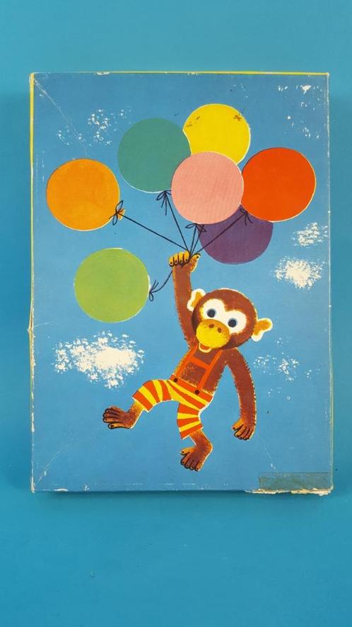 Vintage legpuzzel Tom-Tas Kinderpuzzel 1 Aap ballonnen. K13, Kinderen en Baby's, Speelgoed | Kinderpuzzels, Gebruikt, Meer dan 50 stukjes