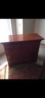 Mooie Mahonie fineer Dressior, Huis en Inrichting, Kasten | Dressoirs, Gebruikt, 100 tot 150 cm, Ophalen of Verzenden, Mahonie stijl mooi hout soort.