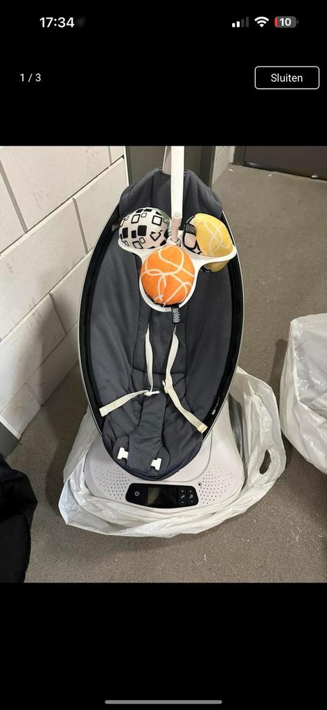 4 moms, Ophalen, Gebruikt