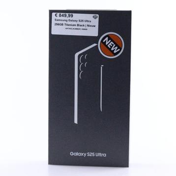 Samsung Galaxy S25 Ultra 256GB Titanium Black | Nieuw beschikbaar voor biedingen