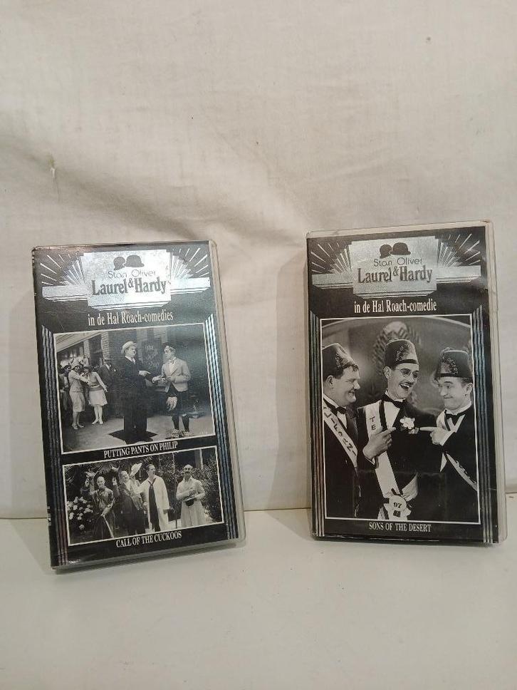 Laurel & Hardy in de Hal Roach-comedies, Cd's en Dvd's, VHS | Film, Zo goed als nieuw, Komedie, Alle leeftijden, Ophalen of Verzenden