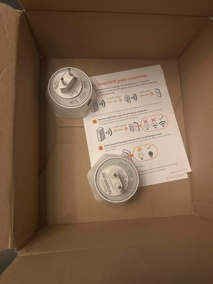 Ziggo SmartWifi Pods 5 - Uitbreiding voor je Wifi Netwerk, Computers en Software, WiFi-versterkers, Gebruikt, Ophalen of Verzenden
