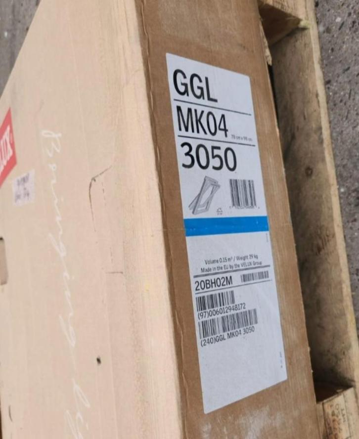 86 - Velux kiepraam, dakraam, Doe-het-zelf en Verbouw, Glas en Ramen, Nieuw, Dakraam, 80 tot 120 cm, Minder dan 80 cm, Ophalen