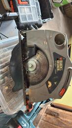 Cirkelzaag black en decker, Doe-het-zelf en Verbouw, Gereedschap | Zaagmachines, Ophalen, Gebruikt, Cirkelzaag, 30 tot 70 mm