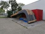 Houten gelamineerde spanten, Doe-het-zelf en Verbouw, Hout en Planken, Ophalen, Gebruikt, Balk, Overige houtsoorten