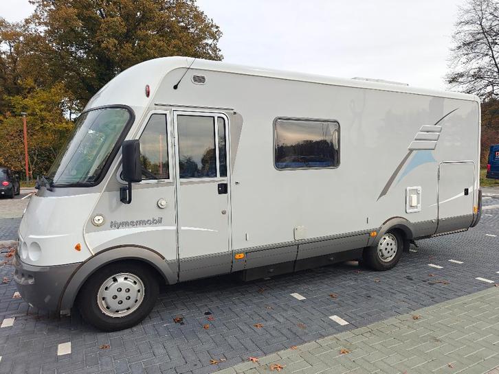 Hymer B614 Automaat Cruise control Airco APK april 2026, Caravans en Kamperen, Campers, Particulier, tot en met 4, Integraal, Hymer