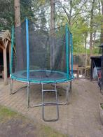 Nette trampoline met net., Kinderen en Baby's, Speelgoed | Buiten | Trampolines, Gebruikt, Ophalen