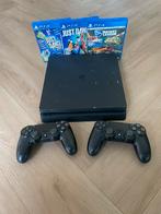 PlayStation 4 PS4 slim inclusief 7 games, 500 GB, Met 2 controllers, Ophalen of Verzenden, Zo goed als nieuw