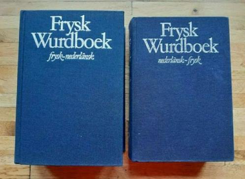 2 delige Nederlands Fries - fries Nederlands woordenboeken, Boeken, Woordenboeken, Zo goed als nieuw, Nederlands, Ophalen of Verzenden