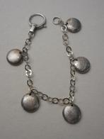 Zilveren oude horloge ketting met bedels nr.410, Sieraden, Tassen en Uiterlijk, Antieke sieraden, Verzenden, Zilver, Overige typen